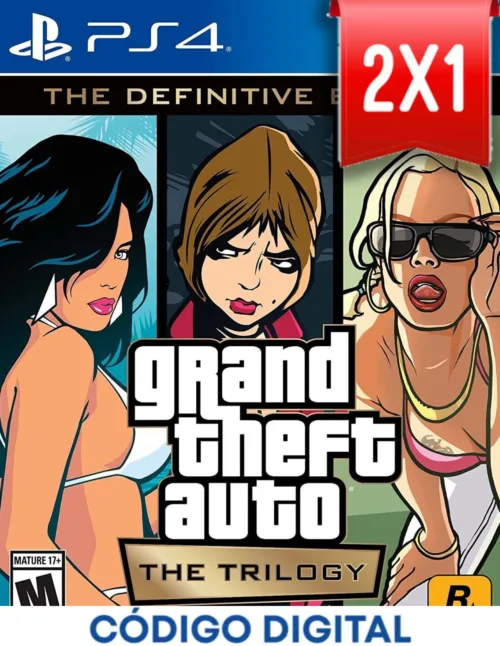 GTA Trilogy PS4 [Codigo Digital]