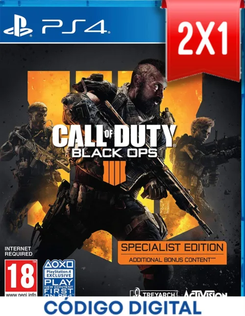 Call Of Duty Black Ops 4 PS4 [Codigo Digital]