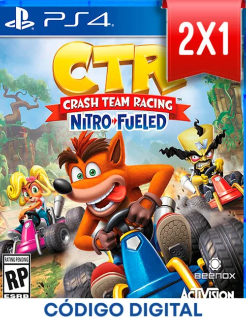 Crash CTR PS4 [Codigo Digital]