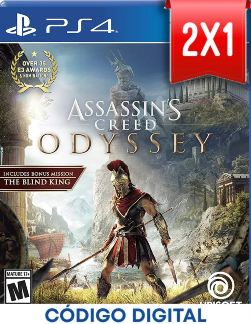 Assassins Creed Odyssey PS4 [Codigo Digital]