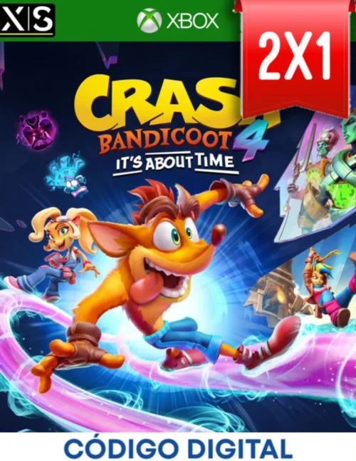 Crash 4 Its About Time Xbox [Codigo Digital]