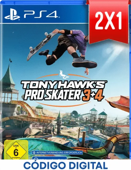 Tony Hawks Pro Skater 3+4 PS4 [Codigo Digital]