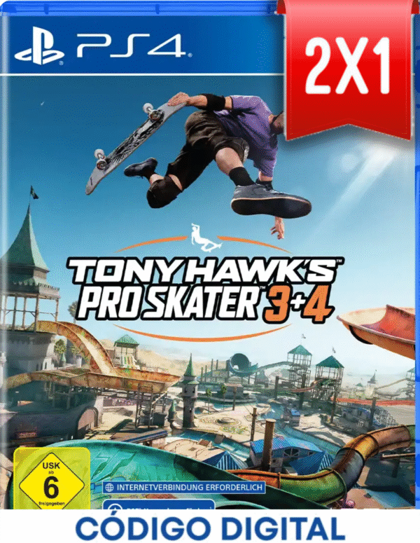 Tony Hawks Pro Skater 3+4 PS4 [Codigo Digital]