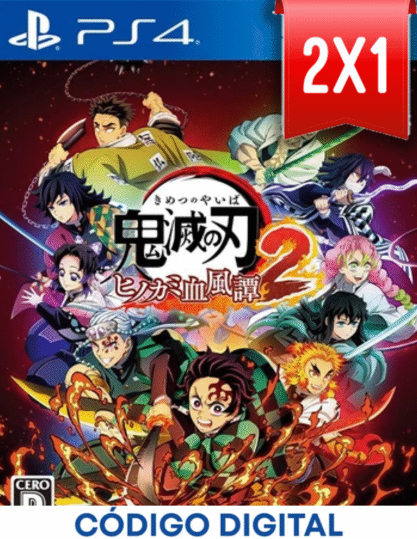 Kimetsu no Yaiba- The Hinokami Chronicles 2 PS4 [Codigo Digital]