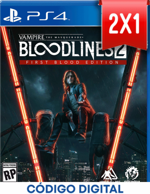 Vampire: The Masquerade - Bloodlines 2 PS4 [Codigo Digital]