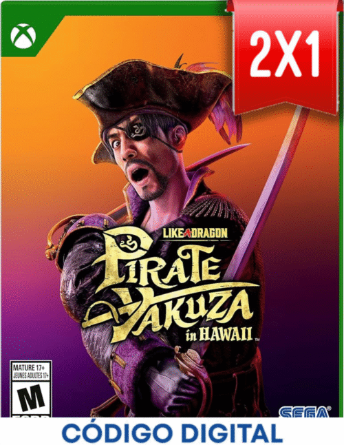 Like A Dragon Pirate Yakuza In Hawaii Xbox [Codigo Digital]