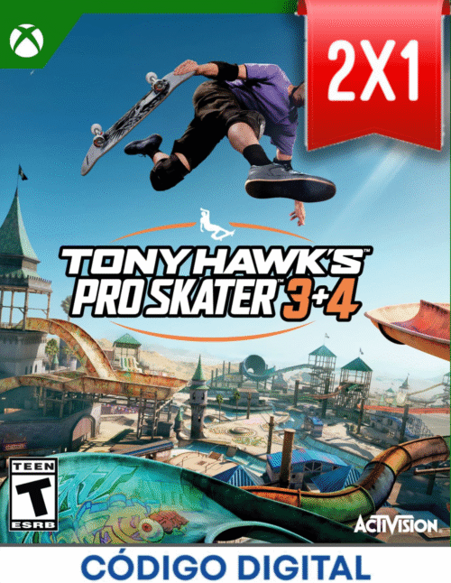Tony Hawks Pro Skater 3+4 Xbox [Codigo Digital]
