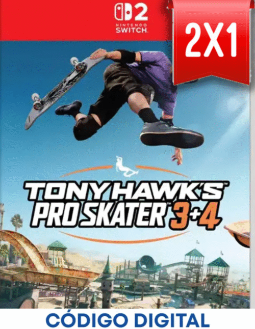 Tony Hawks Pro Skater 3+4 Switch 2 [Codigo Digital]