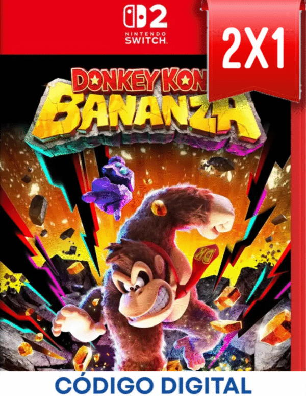 Donkey Kong Bananza Switch 2 [Codigo Digital]