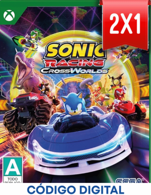 Sonic Racing CrossWorlds Xbox [Codigo Digital]